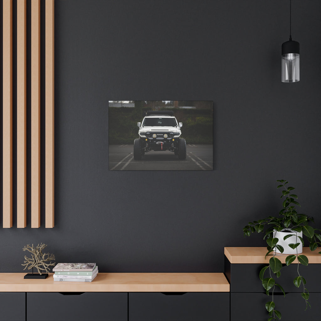 Off-Road Toyota FJ Cruiser Canvas Print — Matte Stretched Wall Art