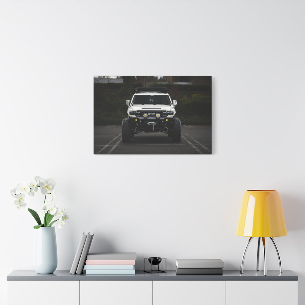 Off-Road Toyota FJ Cruiser Canvas Print — Matte Stretched Wall Art