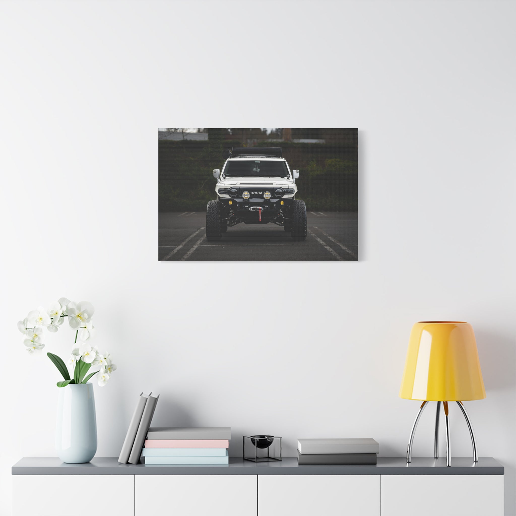 Off-Road Toyota FJ Cruiser Canvas Print — Matte Stretched Wall Art